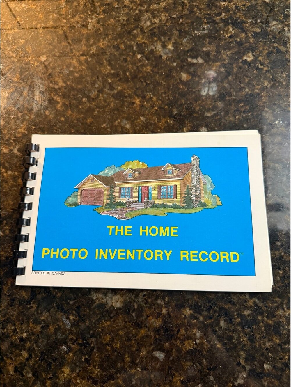 Vintage The Home Photo Inventory Record New